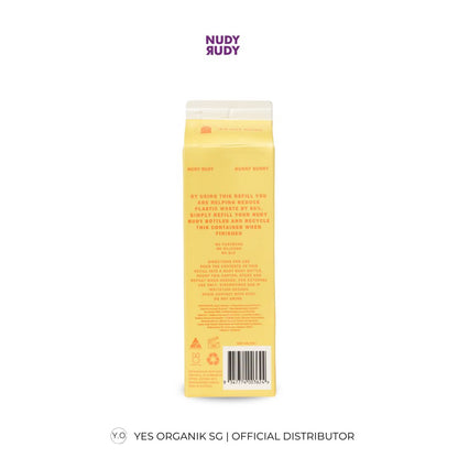 Nudy Rudy Hunny Bunny Hand & Body Wash 1L Refill | Moisturising & Suitable for All Skin Types