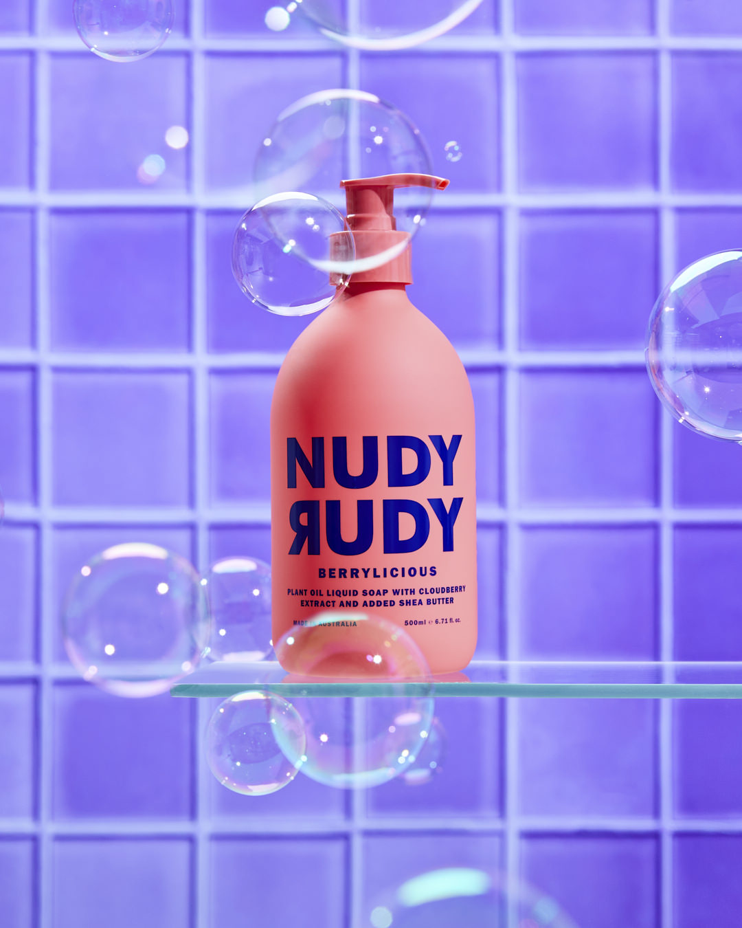 Nudy Rudy Berrylicious Cloudberries Hand Wash | Aloe & Vitamin E | Moisturising & Suitable for All Skin Types