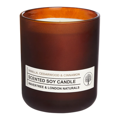 Wavertree & London Vanilla, Cedarwood & Cinnamon Candle