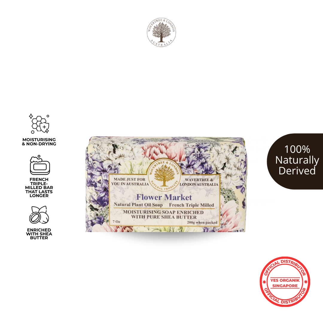 Wavertree & London Flower Market Soap Bar 200g