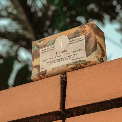 Wavertree & London Havana Soap Bar | Moisturising Triple-Milled Bar with Shea Butter | Gentle on Skin
