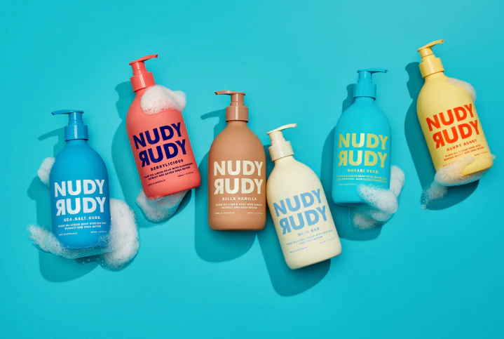 Nudy Rudy Berrylicious Cloudberries Hand Wash | Aloe & Vitamin E | Moisturising & Suitable for All Skin Types