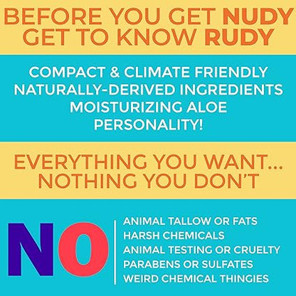 Nudy Rudy Hunny Bunny Manuka Honey Body Wash | Aloe & Vitamin E | Moisturising & Suitable for All Skin Types