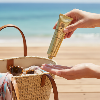 Wavertree & London Beach Hand Cream | Moisturising Shea Butter | Non-greasy