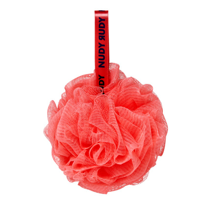 Nudy Rudy Shower Puff | Exfoliating Bath Sponge Body Scrubber