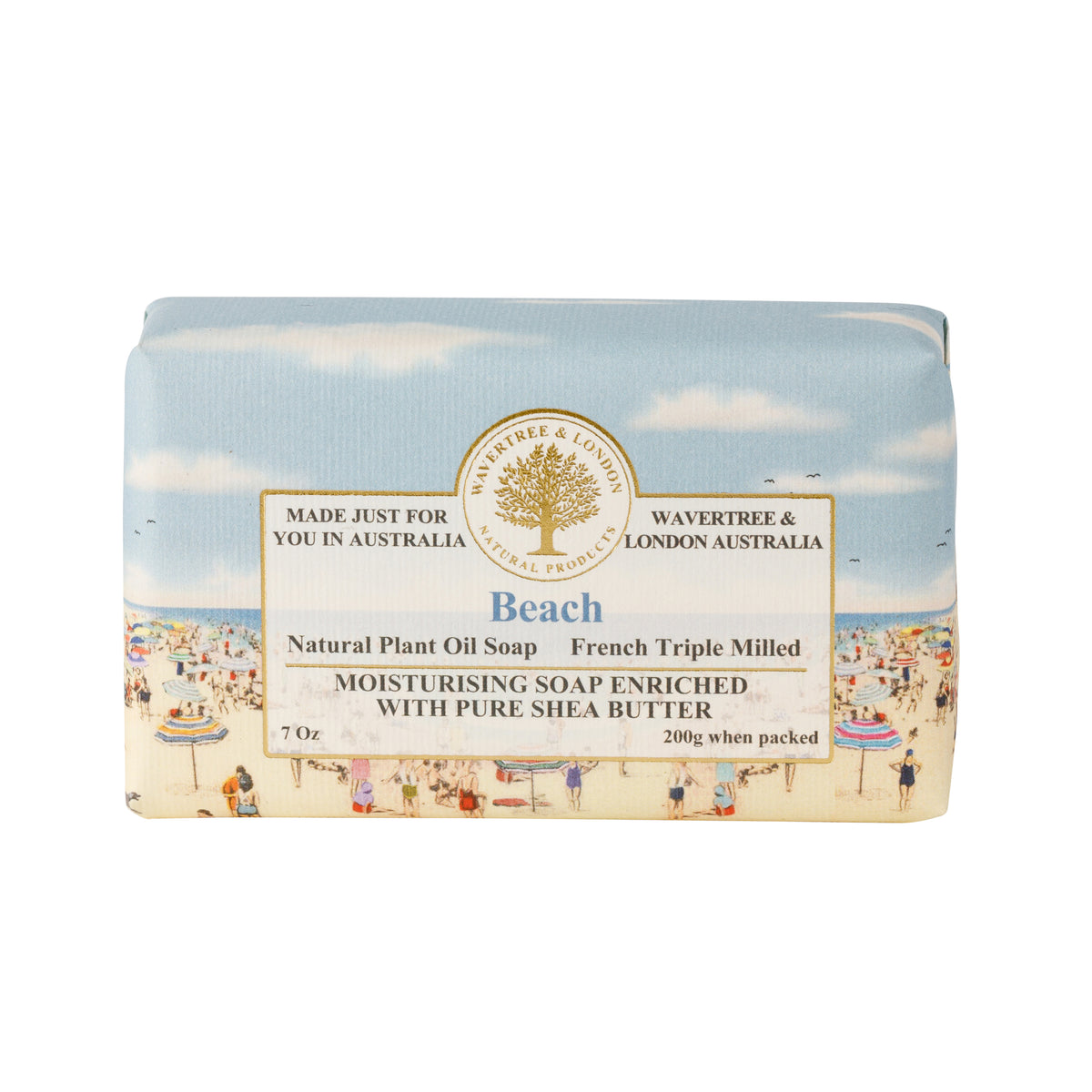 Wavertree & London Classic Collection | Moisturising & Gentle Soap Bar | Enriched with Shea Butter