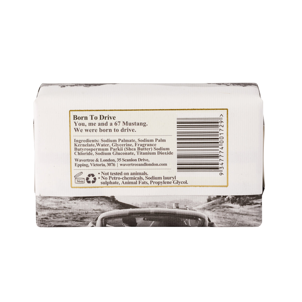 Wavertree & London Born to Drive Soap Bar