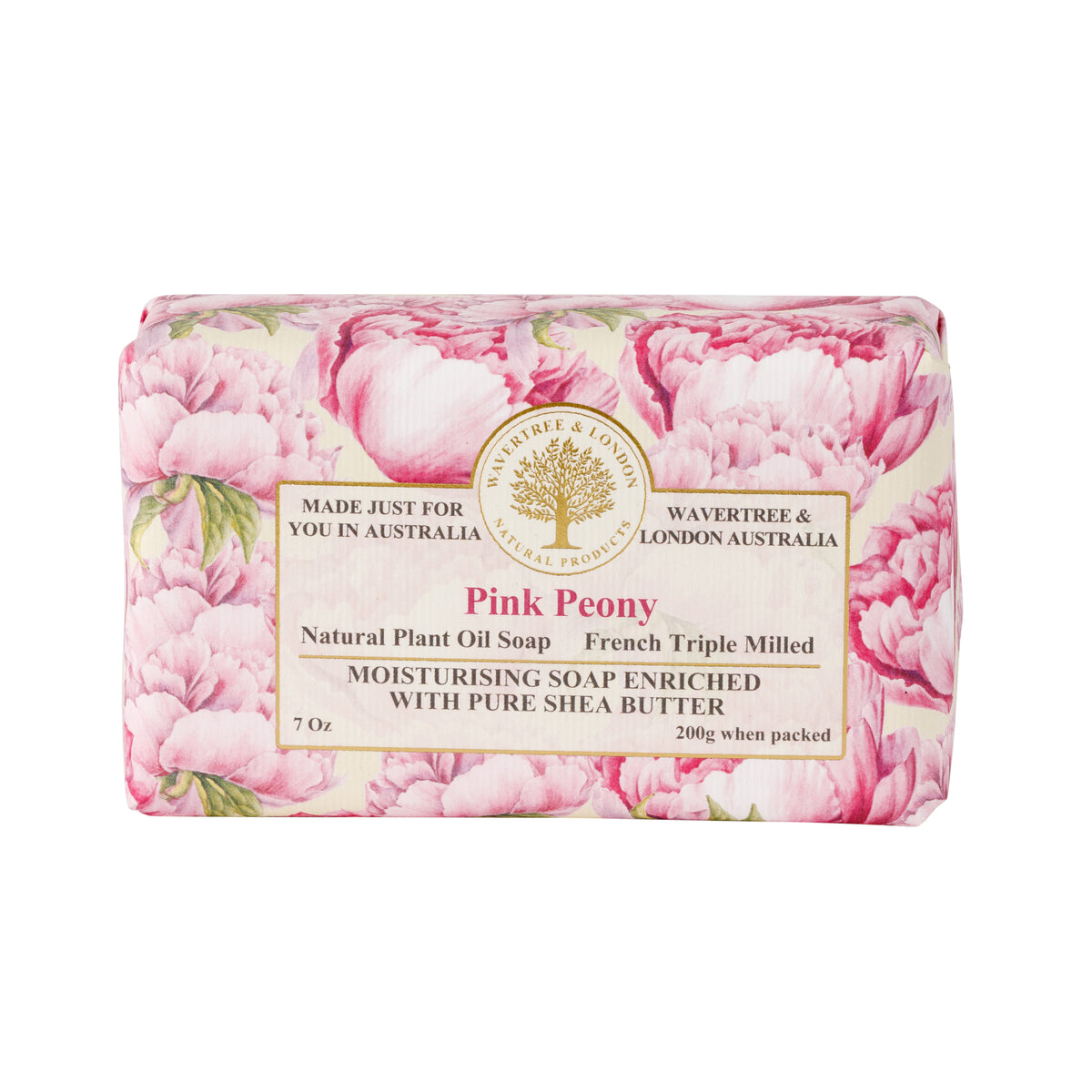 Wavertree & London Classic Collection | Moisturising & Gentle Soap Bar | Enriched with Shea Butter
