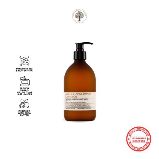 Wavertree & London Vanilla, Cedarwood & Cinnamon Liquid Soap
