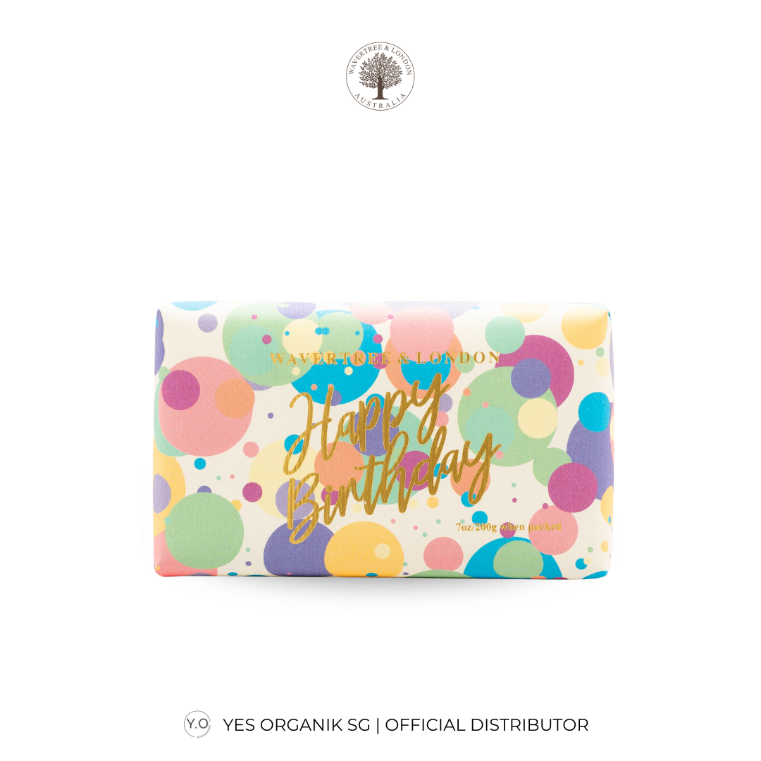 Wavertree & London Happy Birthday Confetti - French Pear Fragrance Soap Bar