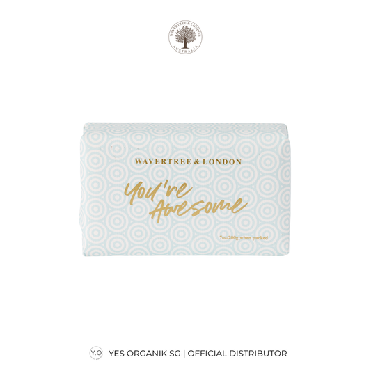 White product packaging with gold text on a white background, featuring the brand 'Wavertree & London'.