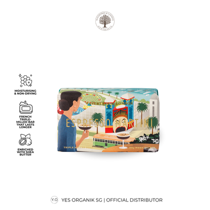 Wavertree & London Espresso Martini Soap Bar | Moisturising Triple-Milled Bar with Shea Butter | Gentle on Skin