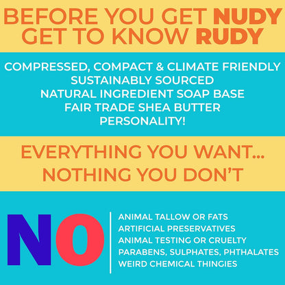 Nudy Rudy Wasabi Pear Hand Wash | Aloe & Vitamin E | Moisturising & Suitable for All Skin Types