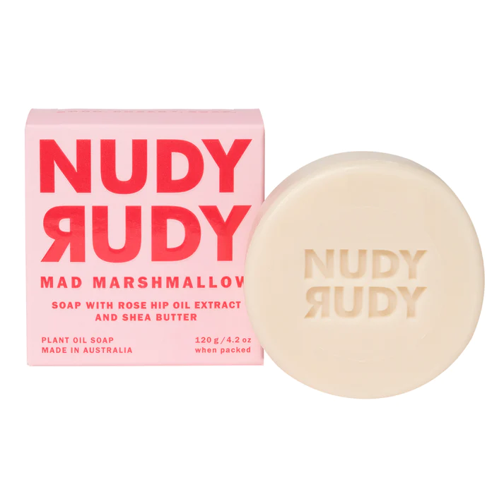 Nudy Rudy Gentle Moisturising Soap Bar with Shea Butter | Suitable for Sensitive Skin