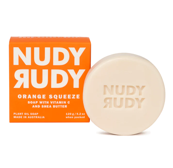 Nudy Rudy Gentle Moisturising Soap Bar with Shea Butter | Suitable for Sensitive Skin
