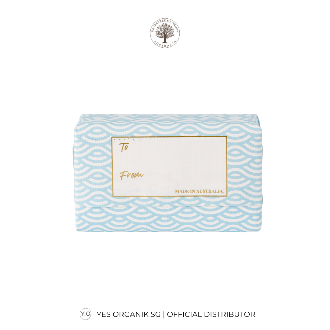 Wavertree & London Thinking of You Blue Flower Market Soap Bar | Perfect Gift Idea for Her or Him