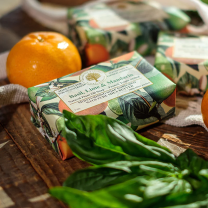 Wavertree & London Basil Lime Mandarin Soap Bar
